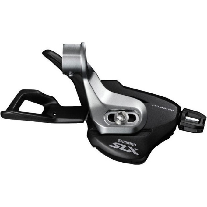 Шифтер SHIMANO SLX, M7000-I, I-SPEC II, ПРАВ, 11СК. ТРОС С ОПЛЕТКОЙ БЕЗ УП. KSLM700011IR