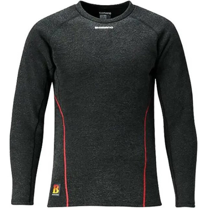 Фуфайка SHIMANO BREATHHYPER+℃ IN-020Q черная M 59YIN020Q14