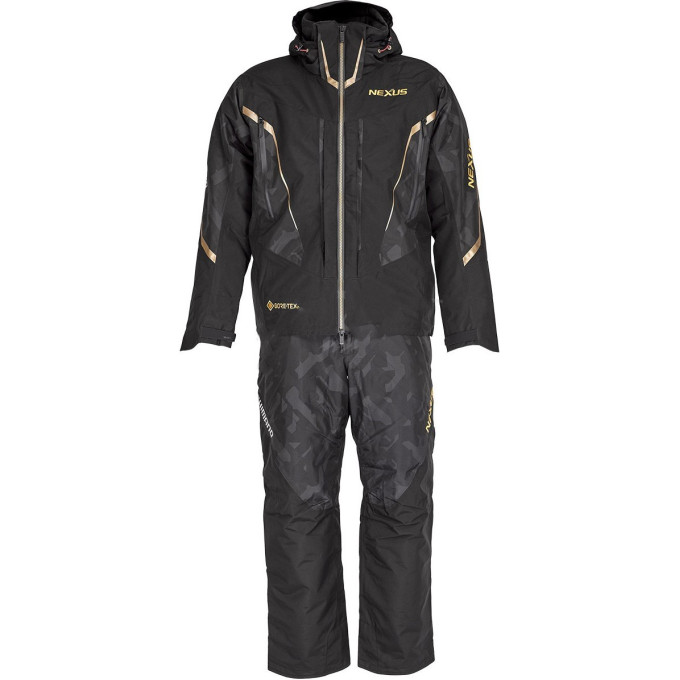 Костюм утеплённый SHIMANO NEXUS RB-119T Gore-Tex rock black, размер XL 59YRB119T39